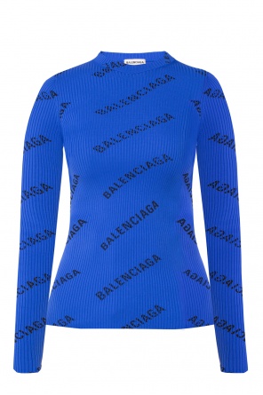 Ribbed sweater with logo, zdjęcie 1 Ribbed sweater with logo od Balenciaga